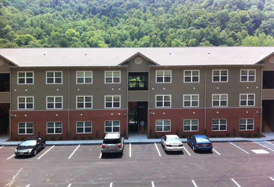 The Branch Living Apartment Exterior July 2012